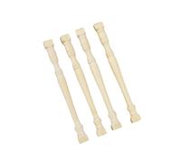 AMSLSIU Exquisite 4x 1/12 Scale Dollhouse Balustrade Post Handmade for DIY Enthusiasts