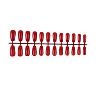 AMSLSIU Fake Nails Tips Stylish False Tip Ornaments ple Style Female Long Press on Nail Art Decor Fashion Accessory , Type 6