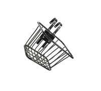 AMSLSIU Folding Bike Front Basket Cargo Container Metal Structure Biking Trips Shopping Easy To Install With Hook Mountain Bicycle Cargo Basket Strengthened Frame