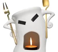 AMSLSIU Fondue Cup For Home Easy To Clean Chocolate Cups For Cafe And Festival Celebration Includes Accessories Chocolate Fondue Mug Personal Mugs Cup, White, 19 * 14 * 10