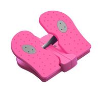 AMSLSIU Foot Pedal Leg Exerciser Mini Stepper Machine Fitness Stepper Equipment Strength Training At Home Wonderful Calf Strher Foot Machine Mini Stair , rose red , 23.5x21.5x11.5cm