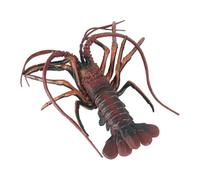 AMSLSIU Fun Plastic Lobster Luau Seaside Party Decor Accents Realistic Kids Simulation Toy Gifts For Animal Enthusiasts Seafood Restaurant Prop Decoration Children Toy, Red, 20cm