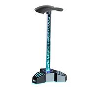 AMSLSIU Game Headphone Holder Rack With RGB LED Light Sturdy Base USB Interfaces Designed For Effective And Organization RGB LED Light Earphone Headphone Headset Stand