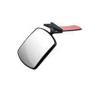 AMSLSIU Glass Car Baby Rear View Mirror Adjustable Detachable Internal Rotary Self-adhesive Wide Angle Automotive Rearview