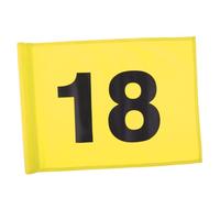 AMSLSIU Golf Putting Green Flag With Number 1 Or 18 Lightweight Golf Marker Flag Practice Training Aid And Backyard Fun Training Aid Target