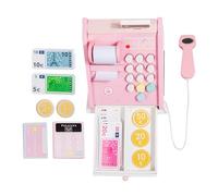 AMSLSIU Grocery Toy Playset With Cash Register Fun Activities For Kids To Learn Money Skills Through Pretend Play Grocery Toy Playset With Scan Machine And Credit Card