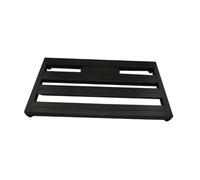 AMSLSIU Guitar Effect Pedal Board Aluminum Alloy Lightweight Strong Rubber Foot Provides Maximum Stability So Will Perform Gracefully On Stage. ColorBlack Aluminum Alloy Effects