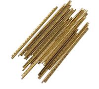 AMSLSIU Guitar Fretboard Essential Durable Brass Fret Wires Replacement Smooth Easy Installation For Guitar Enthusiasts 20 Fret 2mm Replacement Acoustic Wire, 20 Frets