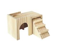 AMSLSIU Hamster House Hamster House And Hideout Generate Safe Relaxation Areas For Happy Content Hamsters Allowing Pet To Breathe And Move Freely Enjoy Comfortable Life