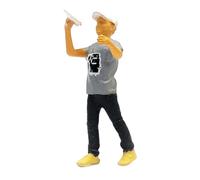 AMSLSIU Hand Painted Model Figurine Diorama Accessories Bringing 1/64 Scale Miniature Figures To Life In Creative Photography And Art Realistic Models Figurine Decor Photography Props