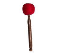 AMSLSIU Handcrafted Wool Felt Hammer Yoga Mindfulness Bowl Mallet For Sound Bowls Enhancing Meditation Experience Sound Bowl Mallet Meditation Stick Supplies, Red, S