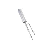 AMSLSIU Heat Shrink Rod Wrap for Electrical Insulation Non-Slip 15mm Diameter 3 1 Shrink Ratio, Silver Double Insert, 38mm
