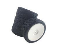 AMSLSIU Hex 12mm On Road Tires RC Car Flat C Precise for Tamiya Enhanced Performance and Assorted Color, White, 66x28x12mm 2.6x1.1x0.47 Inch