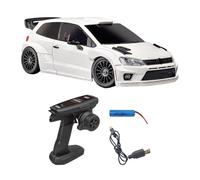 AMSLSIU High Performance Remote Control Car RC Drifting Experience Premium Gift Choice For Boys Girls Birthday Celebration RC Cars Tabletop Drifting Car Birthday Gift, White, 16.8x5.7x8.2 CM