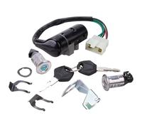 AMSLSIU Ignition Switch Lock Key Set Battery Box Component Provides Durable Security For Motorcycles 2 Spare Keys And Other Accessories Sturdy MaterialsThis Lock Set Offers Durability And Long Last