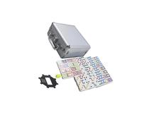 AMSLSIU Intelligent Calculation Game Fun With Double Six Dominoes Set Classic 91 Pieces Educational Game For Party And Family Family Games Party Favor Dominos Tiles Travel