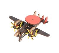 AMSLSIU Interactive Puzzled Airplane Model Kit Educational Domain Fun DIY Assembly Kit For Ages Simple Assembly Airplane Model Building DIY Crafts