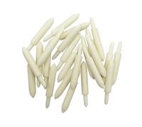 AMSLSIU Jewelry Plating Tips Gold Electroplating Tip Package Includes 20 Pen Plating Tips for Jewelry Making and Repairing Electric Supply for Silver Making Tool, White, 1 Pc