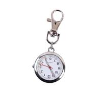 AMSLSIU Keychain Pocket Watch Practical Digital Fob Watch Essential Timepiece Elegant for Nurses Compact Clear Markings Keychain Pocket for Women Digital Fob