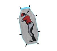 AMSLSIU Kick Practice Football Training Aid Gear Tool For Effective Baseball Training Sessions And Strike Accuracy Portable Field Netting Trainer Accuracy , Dummy Batter