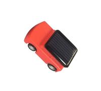 AMSLSIU Kids DIY Assemble Solar Powered Toy Solar Car in Red and Black