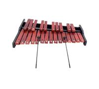 AMSLSIU Kids Percussion Music Hand Knock Piano Learning Experience With Wood Soprano Glockenspiel 25 Keys Early Childhood Education. Features 25 Different Tones, Imitation with bag, 58x47x8cm