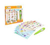 AMSLSIU Kids Smart Learning Pen Parent Interaction Toy Featuring Enjoyable Learning Cards Boosting Knowledge While Bonding Over Fun Activities Parent Kids