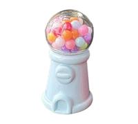 AMSLSIU Landscape Model Candy Dispenser Machine Beautiful Addition Mini House Decor Toys Unique And Fun For Collectors Miniature Candy Machine 1/12 Doll House Decor Toy, Blue, 3cm