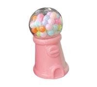 AMSLSIU Landscape Model Candy Dispenser Machine Beautiful Addition Mini House Decor Toys Unique And Fun For Collectors Miniature Candy Machine 1/12 Doll House Decor Toy, Pink, 3cm