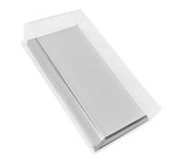 AMSLSIU Large Capacity Acrylic Eyelash Storage Box Display Stand Allows Convenient Access To Favorite Lash Styles Anytime Eyelash Storage Box Acrylic Large Capacity Travel, Clear, 7.5x14x3cm