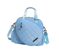 AMSLSIU Large Tennis Bag Features Spacious Inside Pocket for Rackets Clothes and Accessories Active Women Wear Resistant Multifunctional Racquet Balls Accessories Carrier, Blue, 36x16x34cm