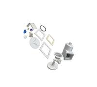 AMSLSIU Large Water Outlet Pool Skimmer Simple Connection System Effective Dirt Prevention In Swimming Pools Is Strong And Durable And Has Long Service Life. Simple To UseThe, Style B