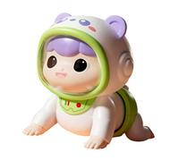 AMSLSIU Lighting Crawling Doll Musical Educational Toy Multi-functional Features Learning Fun For Toddlers Such As Nursery Rhymes Toddlers Toy Cute Climbing Early Education Puzzle