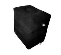 AMSLSIU Lightweight Adjustable Foot Rest Pillow Inflatable Cushion for Airplane Or Home Office Relaxation Which is Lightweight and. Can Be Easily Folded Without Taking Up Space.