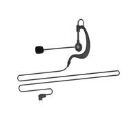 AMSLSIU Lightweight Referee Earphone Cable Straight Line Interface Comfort Fit For Professional Football Refereeing Referee Earphone Ear Mounted Professional Headset Earhook, For V6pro max