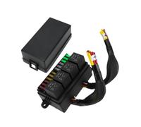 AMSLSIU Long Lasting Fuse And Relay Box Waterproof Features With Easy Install Prewired Relay Box Solutions For Versatile Environments Prewired Universal Professional Car