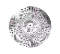 AMSLSIU Low Volume Cymbal Pack Quiet Cymbals Practice Solution To Balance Sound For Drummer Focused Practice Experience Drummer Cymbal Quiet Drumming Accessory, 20 inch