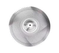 AMSLSIU Low Volume Cymbal Pack Quiet Cymbals Practice Solution To Balance Sound For Drummer Focused Practice Experience Drummer Cymbal Quiet Drumming Accessory, 16 inch