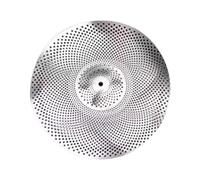 AMSLSIU Low Volume Cymbal Pack Quiet Cymbals Practice Solution To Balance Sound For Drummer Focused Practice Experience Drummer Cymbal Quiet Drumming Accessory, 14 inch
