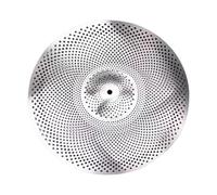 AMSLSIU Low Volume Cymbal Pack Quiet Cymbals Practice Solution To Balance Sound For Drummer Focused Practice Experience Drummer Cymbal Quiet Drumming Accessory, 18 inch