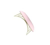 AMSLSIU Manicure Hand Rest Non Slip Nail Arm Rest Features Easy Cleaning Options Helping Nail Artists Maintain Essential Hygiene Standards Hand Pillow Ramp Combination Techs, Pink, 35x12x16cm