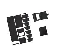 AMSLSIU Materials Available in DIY Handmade Wallet Set Ensures Durability with Exciting Mens Purse Making Supplies Experience Mens Purse Making Supplies Materials for Adults, Black, 9.5x1.8x11cm