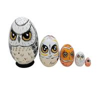 AMSLSIU Matryoshka Russian Nesting Dolls Kids Toys Safety Reliable Unique Gift Decorative Piece Gift And DecorationThese Russian Stacking Dolls Are Not Only Suitable For Children