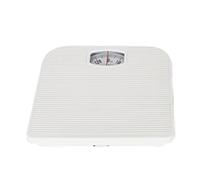 AMSLSIU Mechanical Body Weight Scale Traditional Style With Modern Accuracy Fast Response Non Slip Pad Dial Mechanical Scale, white, 26.5 * 24 * 4