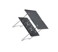 AMSLSIU Metal Beach Table Camping Furniture Mini Essential Folding Table For Outdoor Gatherings Enjoy Delicious Meals At Beach Outdoor Cooking Picnic Compact Small Folding Desk