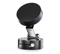 AMSLSIU Metal Magnetic Phone Convenient Rotating Stand Rotating Mount For Vacuum Holder Support Magnetic Mobile, Black