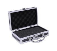 AMSLSIU Microphone Case With Hard Shell Reliable Offers Essential Storage For Drones And Sound Card Accessories Hard Shell Microphone Carrying Case Mic Foam