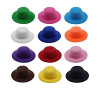 AMSLSIU Miniature Doll Hat Miniature Doll Hat Anime Figure DIY Crafts Crafting Solution For Creative Minds And Craft Enthusiasts Cute Hats Mini Hats Ornaments Kids Gifts