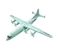 AMSLSIU Miniature Tanks Aircraft Model 4D Armored Beautiful Display Easy Assembly Fun For Collectors Fine Detail Armoured Reconnaissance Aviation Model Collection, Transport Plane, 16x17.4x4cm