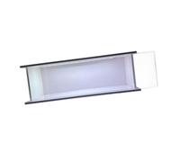 AMSLSIU Model Car Showcase Garage Model Acrylic Cover Versatile Parking Lot Display Case For Collectibles And Building Blocks Parking Lot Display Case Diecast Cars Storage LED